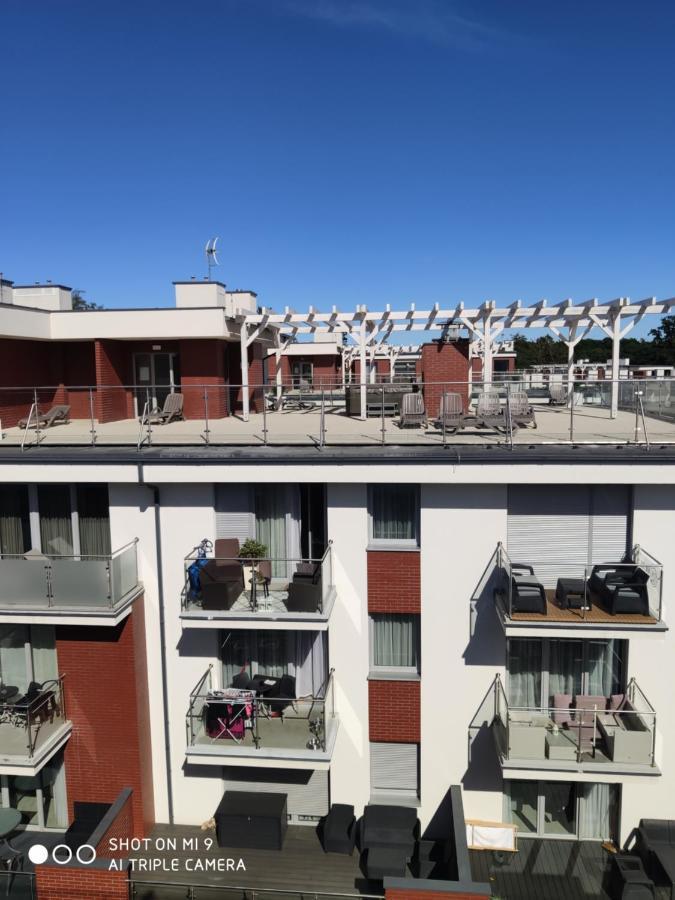Apartament Szafir W Budynku Basenowym Morska Klifowa Rewal Extérieur photo