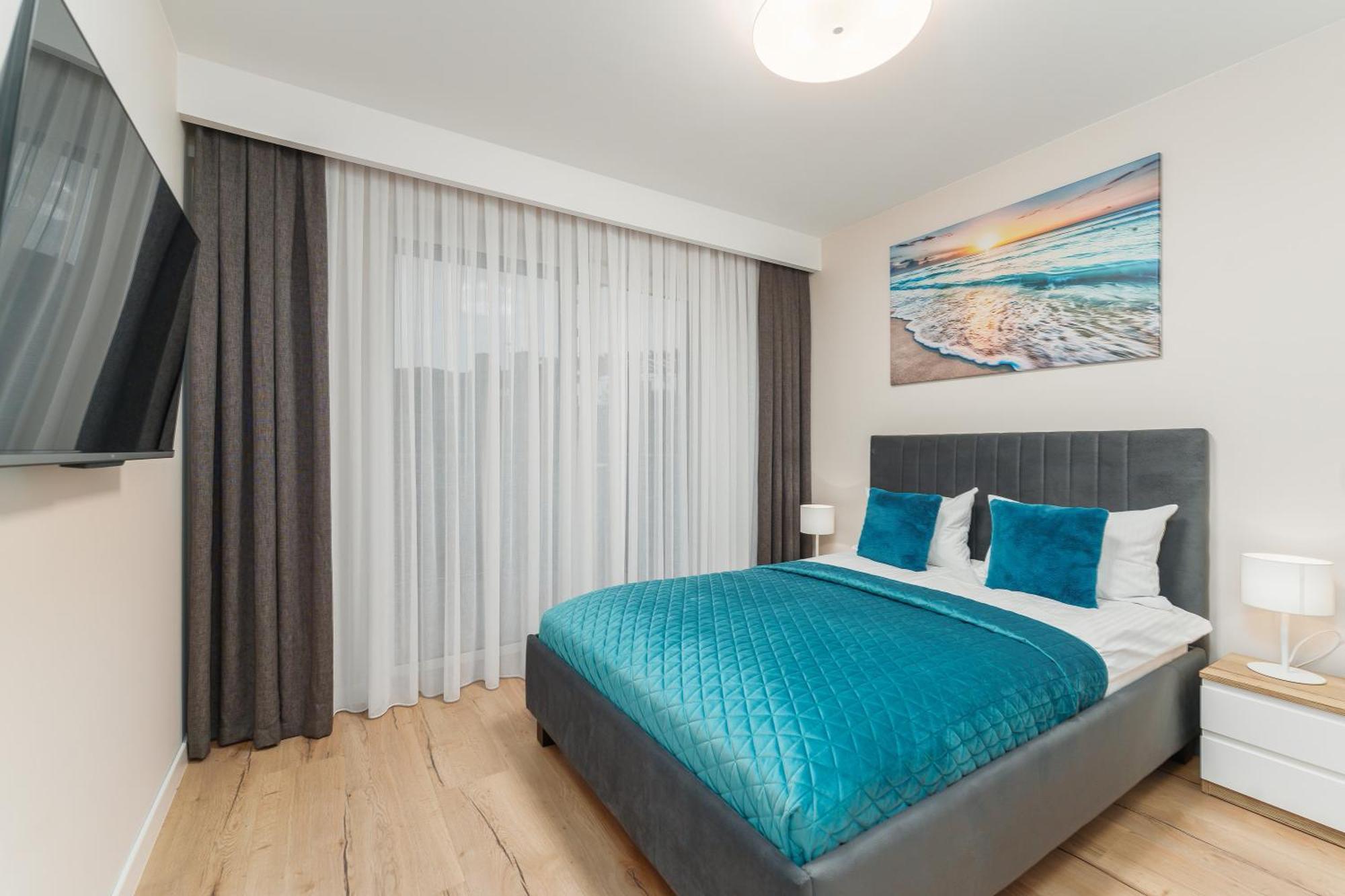 Apartament Szafir W Budynku Basenowym Morska Klifowa Rewal Extérieur photo